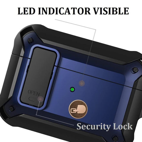 WiWU AirPods Pro Case Mecha Blue