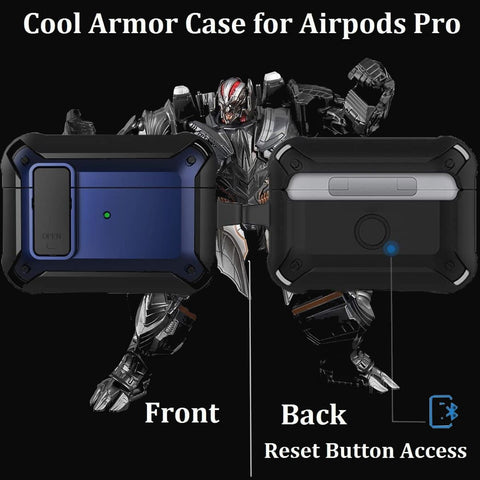 WiWU AirPods Pro Case Mecha Blue