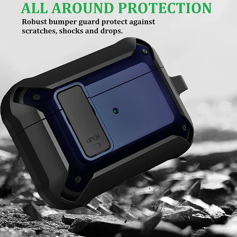 WiWU AirPods Pro Case Mecha Blue