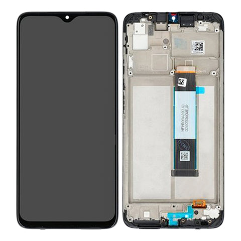 Xiaomi Redmi 9T (M2010J19SG)/Poco M3 (M2010J19CG) LCD Display + Touchscreen + Frame - 560001J19S00 - Black