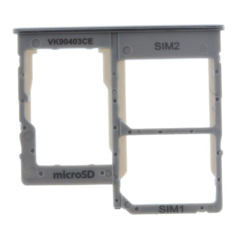 Samsung SM-A405F Galaxy A40 Simcard holder + Memorycard Holder GH98-44303B White
