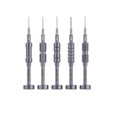 QianLi High-Precision Aluminum Handle Anti-Rust Anti-Slip 3D Screwdriver - Pentalobe C