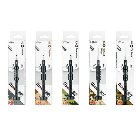 QianLi High-Precision Aluminum Handle Anti-Rust Anti-Slip 3D Screwdriver - Pentalobe C