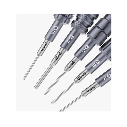 QianLi High-Precision Aluminum Handle Anti-Rust Anti-Slip 3D Screwdriver - Pentalobe C
