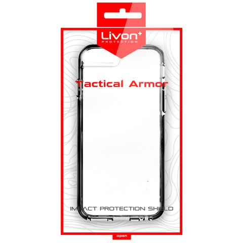 Livon Apple iPhone 7 Plus/iPhone 8 Plus Tactical Armor - Pure Shield - Black