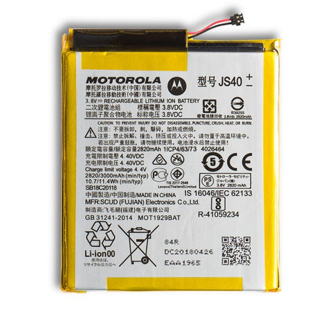 Motorola Moto Z3 Play (XT1929) Battery 3000 mAh - JS40 - SB18C20118