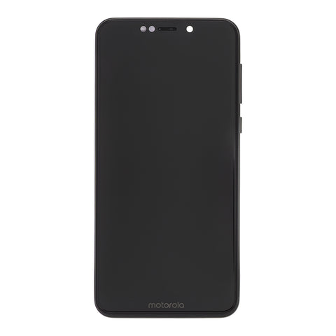 Motorola One (XT1941) LCD Display + Touchscreen + Frame  Black