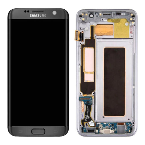 Samsung G935F Galaxy S7 Edge LCD Display + Touchscreen + Frame GH97-18533A/GH97-18767A Black