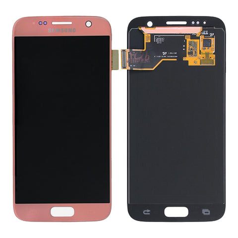 Samsung G930F Galaxy S7 LCD Display + Touchscreen - GH97-18523E/GH97-18761E - Pink