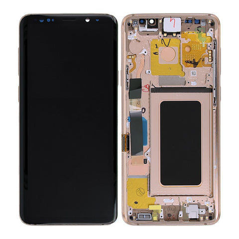 Samsung G965F Galaxy S9 Plus LCD Display + Touchscreen + Frame GH97-21691E/GH97-21692E Gold
