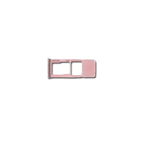 Samsung SM-A750F Galaxy A7 2018 Simcard holder + Memorycard Holder Pink
