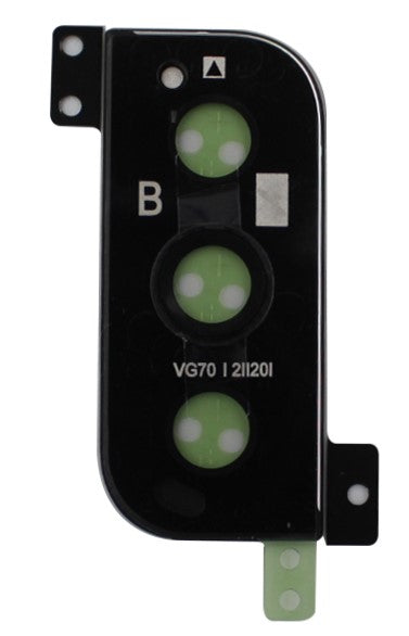 Samsung SM-S906B Galaxy S22 Plus Camera Lens Frame - GH98-47112A - Black