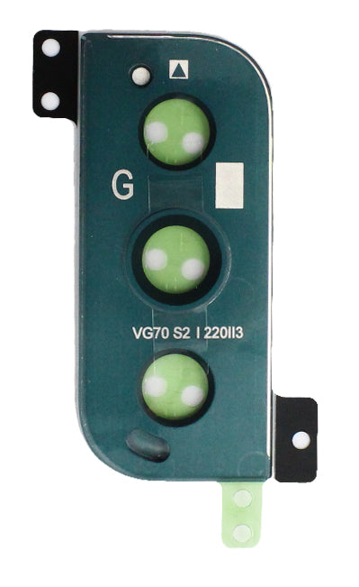 Samsung SM-S906B Galaxy S22 Plus Camera Lens Frame - GH98-47112C - Green