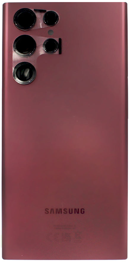 Samsung SM-S908B Galaxy S22 Ultra Backcover - GH82-27457B - Burgundy Red