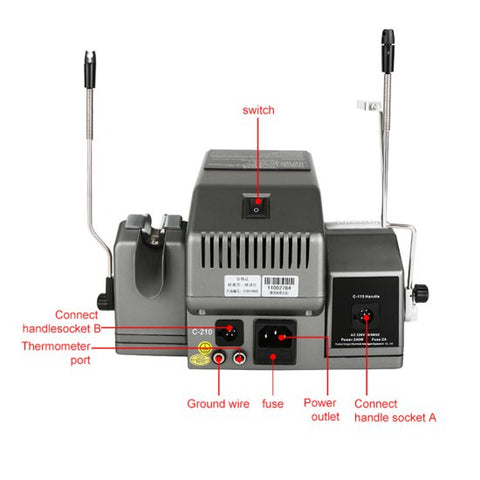 Sugon T3602 - Dual Nano Soldering Rework Station 110V  - With JBC C210 C115 Soldering Tips