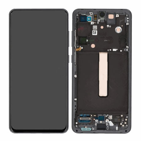 Samsung SM-G990B Galaxy S21 Fan Edition LCD Display + Touchscreen + Frame - GH82-26414A/GH82-26420A/GH82-26590A - Grey