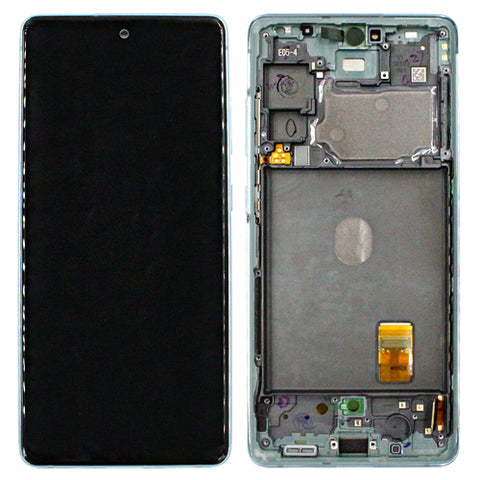 Samsung SM-G780F Galaxy S20 Fan Edition 4G/SM-G781B Galaxy S20 Fan Edition 5G LCD Display + Touchscreen - GH82-24220D/GH82-24219D/GH82-24214D/GH82-24215D/GH82-29056D/GH82-31320D/GH82-31321D/GH82-29057D - Mint