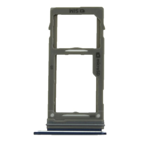 Samsung G960F Galaxy S9/G965F Galaxy S9 Plus Simcard holder + Memorycard Holder GH98-42638D Blue