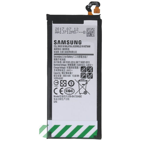 Samsung SM-A720F Galaxy A7 2017/J730F Galaxy J7 2017 Battery 3600mAh - EB-BA720ABE - GH43-04688B