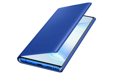 Samsung N975F Galaxy Note 10 Plus LED View Book Case - EF-NN975PLEGWW - Blue
