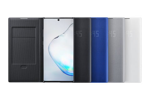 Samsung N975F Galaxy Note 10 Plus LED View Book Case - EF-NN975PLEGWW - Blue