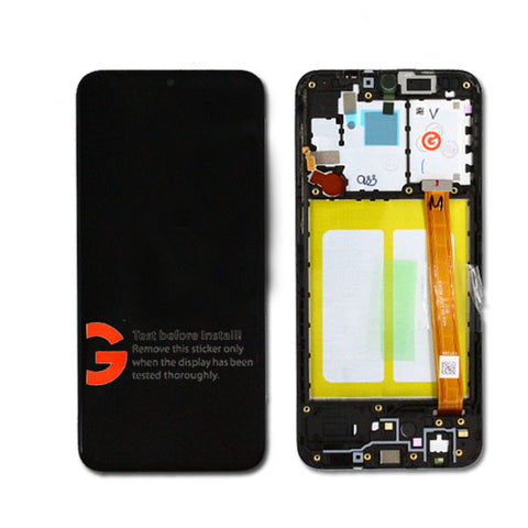 Samsung SM-A202F Galaxy A20e LCD Display + Touchscreen + Frame GH82-20229A/GH82-20186A Black