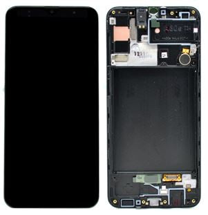 Samsung SM-A307F Galaxy A30s LCD Display + Touchscreen + Frame GH82-21190A/GH82-21329A Black