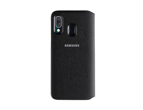 Samsung SM-A405F Galaxy A40 Wallet Cover EF-WA405PBEGWW - Black
