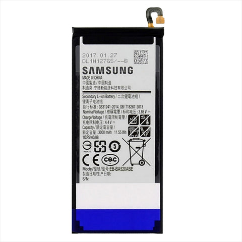 Samsung SM-A520F Galaxy A5 2017/J530F Galaxy J5 2017 Battery - GH43-04680A/GH43-04680B - EB-BA520ABE 3000 mAh