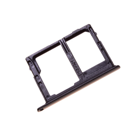 Samsung SM-A600F Galaxy A6 (2018)/SM-A605F Galaxy A6+ (2018) Simcard holder + Memorycard GH64-06815A Black