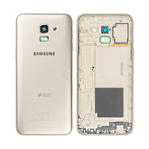 Samsung SM-J600F Galaxy J6 Backcover Gold With Parts DUOS GH82-16868D