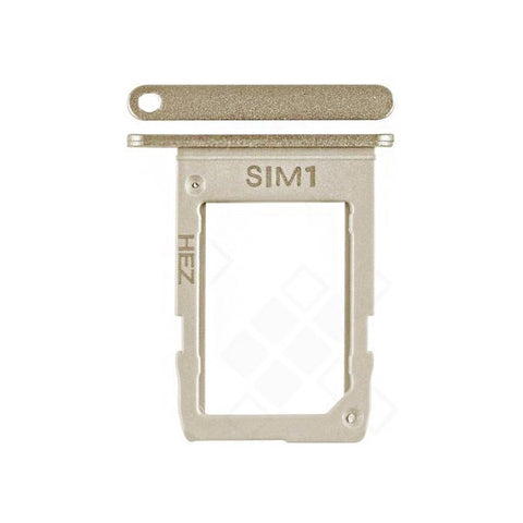 Samsung SM-J600F Galaxy J6 Simcard holder + Memorycard Holder GH63-15695D & GH63-15696D Gold