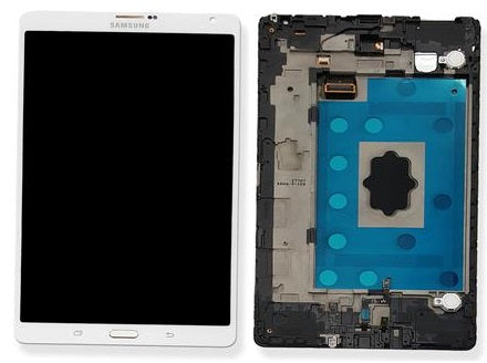 Samsung T705 Galaxy Tab S 8.4 LCD Display + Touchscreen + Frame - White