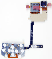 Sony Ericsson W760 Keyboard Flex Cable With Camera and Memorycard Reader