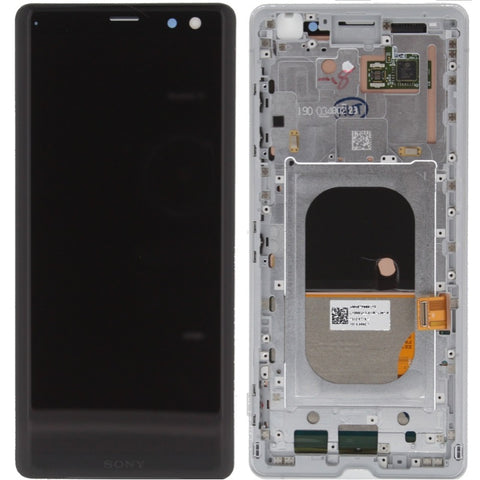 Sony Xperia XZ3 (H9493) LCD Display + Touchscreen + Frame 1315-5027 White