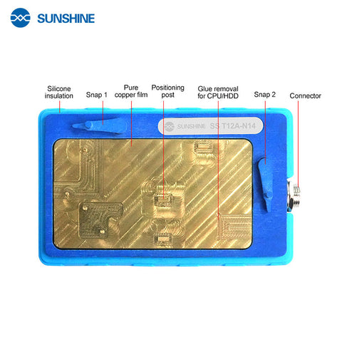 Sunshine SS-T12A-N14 Mainboard Layered Heating Station - For iPhone 14 Series