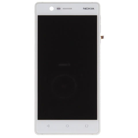 Nokia 3 (TA-1032) LCD Display + Touchscreen + Frame 20NE1SW0003 Silver