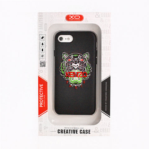 XO Creative Protective Tiger Case - Black