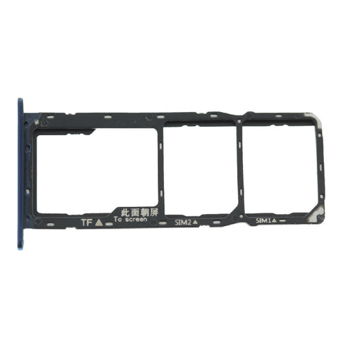 Huawei Honor 7A (AUM-AL00)/Y6 (2018) (ATU-L11)/Y6 Prime (2018) (ATU-L11) Simcard holder + Memorycard Holder 97070TTM Blue