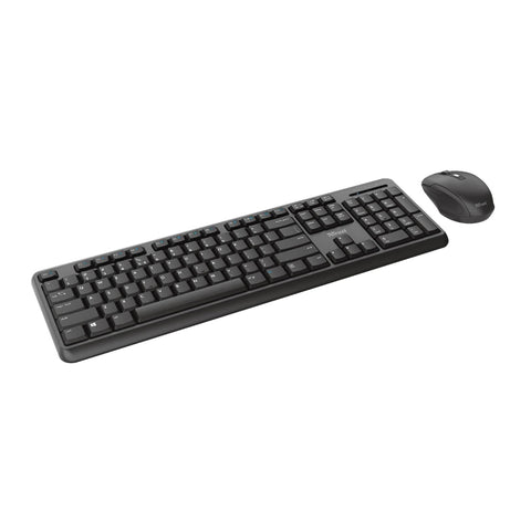 Trust Wireless Keyboard & Mouse - TKM-350 - US Version - Black