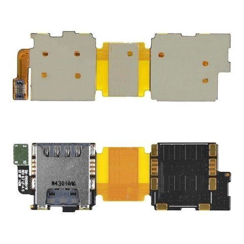 Samsung G900F Galaxy S5 Simcard + Memorycard reader Flex Cable