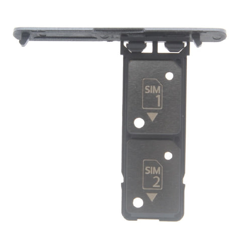 Sony Xperia 10 Plus (I3213, I3223, I4213, I4293) Simcard holder + Memorycard Holder 306J2DW0E00 - Silver