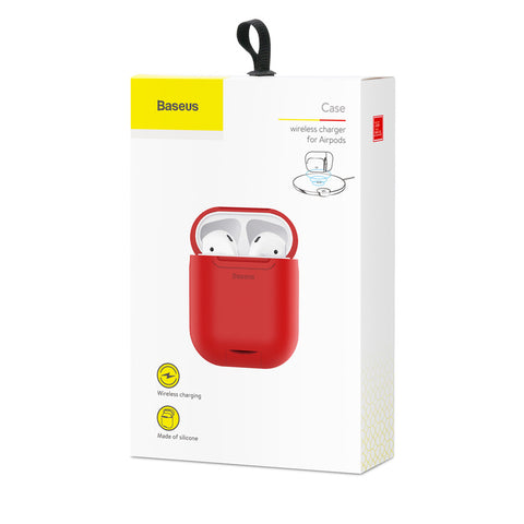 Baseus Wireless Charging Case For Airpods - Red