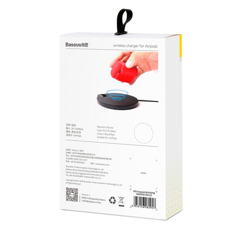 Baseus Wireless Charging Case For Airpods - Red