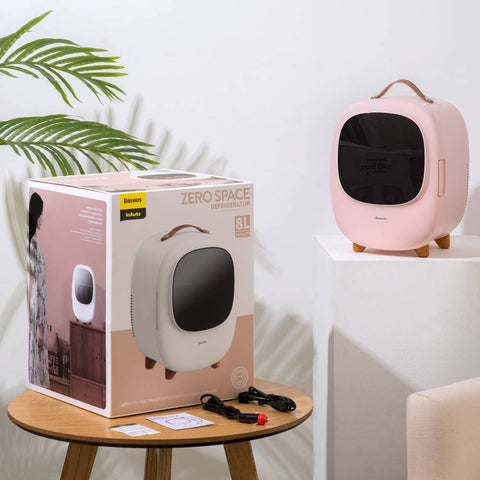 Baseus Home Refrigerator Zero Space, Heating and Cooling in Summer 8L, 220V/60W EU White