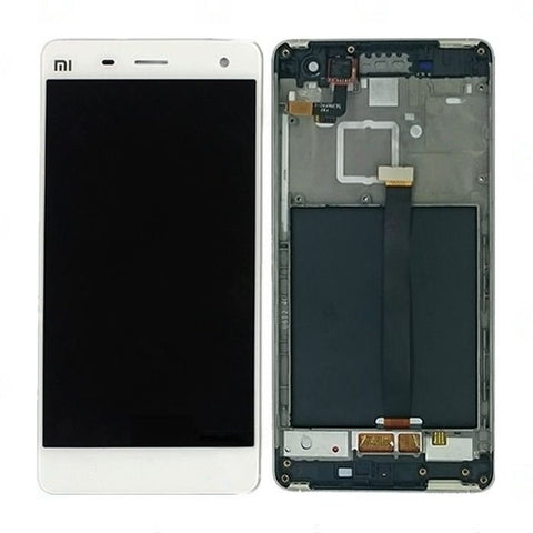 Xiaomi Mi 4 (2014215) LCD Display + Touchscreen + Frame - White