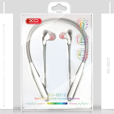 XO in-Ear Bluetooth Stereo Bass Sport Headset - BS12 - Black