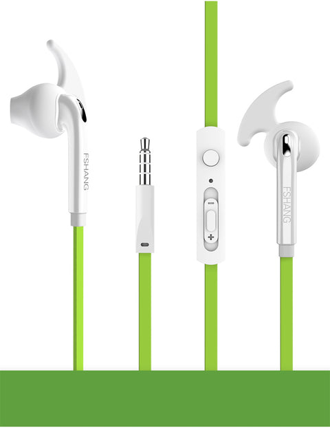 Fshang Smartphones Headset - A7 Series - Green