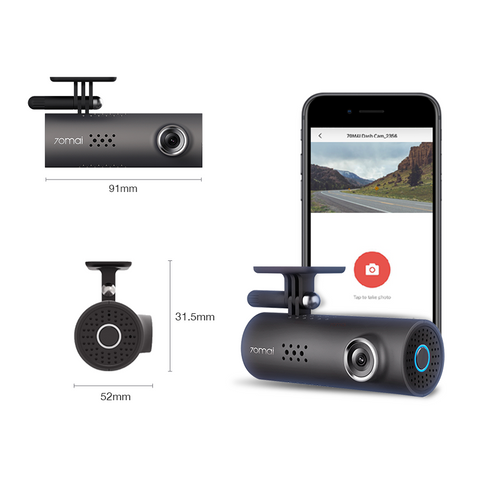 Xiaomi 70 Mai Dash Camera 1S - 1080p - EU version
