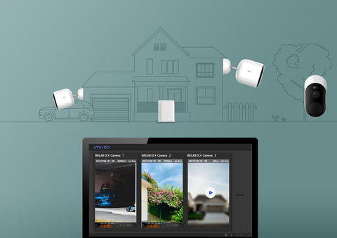 Xiaomi IMILAB EC4 Security Camera - With Gateway - 4 MP - Full HD